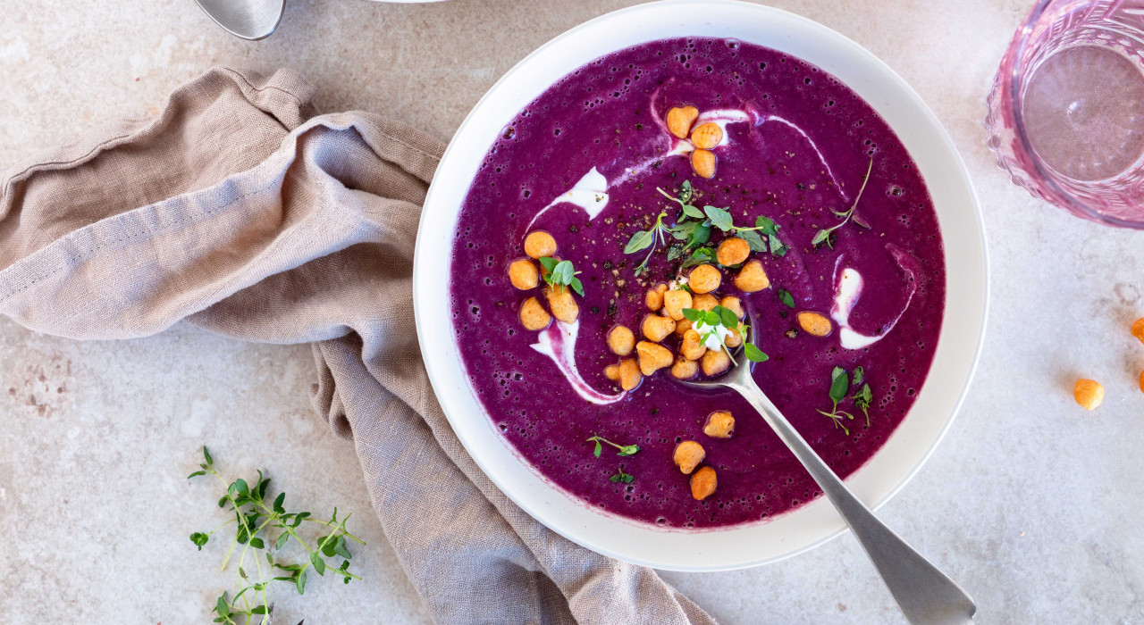 Blaukraut-Cremesuppe