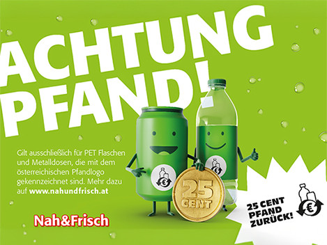 Ab 2025 heißt es österreichweit: Achtung Pfand!